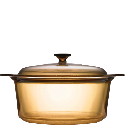 Duży garnek szklany z pokrywką Visions 5 Litrów VSD-5