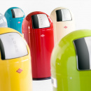 Duży kosz na śmieci czarny PushBoy 50 litrów Wesco 175831-62