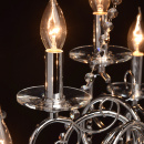 Duży, luksusowy żyrandol bogato zdobiony Adele MW-LIGHT Crystal 373011912