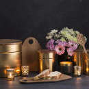 Duży pojemnik kuchenny złoty Modern Kitchen Typhoon 2,85 Litra 1401.182