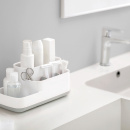 Duży pojemnik na akcesoria łazienkowe EasyStore Joseph Joseph szaro-biały 70513