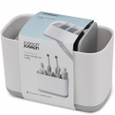 Duży pojemnik na szczoteczki, pastę do zębów EasyStore Joseph Joseph szary/biały 70510