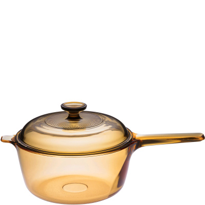 Duży rondel szklany z pokrywką Visions 2,5Litra VSP-2.5