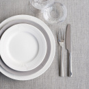 Duży talerz obiadowy 27 cm Rosendahl Duet biała porcelana 21222