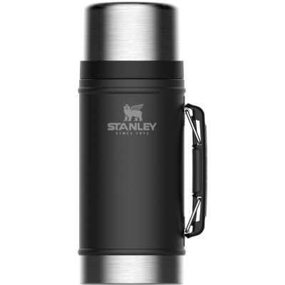 Duży termos obiadowy z uchwytem Stanley Legendary Classic czarny 0,94L 10-07937-004