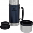Duży termos obiadowy z uchwytem Stanley Legendary Classic granatowy 0,94L 10-07937-019