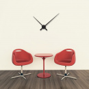 Duży zegar ścienny mechanizm i wskazówki Hands Nextime 90 cm, czarny 2269 ZW