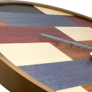 Duży zegar ścienny Patch Wood Nextime 45 cm 3232