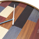 Duży zegar ścienny Patch Wood Nextime 45 cm 3232