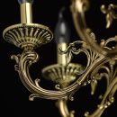 Duży, złoty żyrandol w stylu klasycznym na 8 żarówek MW-LIGHT Classic 371014508