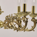 Duży, złoty żyrandol w stylu klasycznym na 8 żarówek MW-LIGHT Classic 371014508