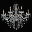 Duży żyrandol kryształowy 8-ramienny Adele MW-LIGHT Crystal 373015108