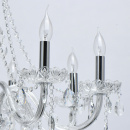 Duży żyrandol kryształowy 8-ramienny Adele MW-LIGHT Crystal 373015108