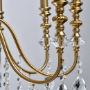 Duży żyrandol na 10 żarówek, kolor mosiądz, Consuelo MW-LIGHT Classic 614012610