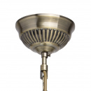 Duży żyrandol rustykalny, antyczny mosiądz i kryształ MW-LIGHT Classic 347019208