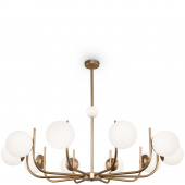 Duży żyrandol szklane kule Rendez-vous Maytoni MOD109PL-10BS