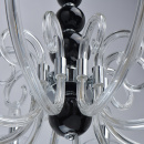 Duży żyrandol w stylu Art Deco na 10 żarówek, szklane ramiona MW-LIGHT Elegance 483014210