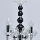 Duży żyrandol w stylu Art Deco na 10 żarówek, szklane ramiona MW-LIGHT Elegance 483014210