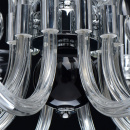 Duży żyrandol w stylu Art Deco na 10 żarówek, szklane ramiona MW-LIGHT Elegance 483014210