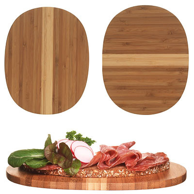 Dwa talerze na kanapki Sagaform Bamboo SF-5015532
