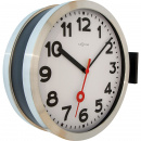 Dworcowy zegar ścienny Station Double Nextime podwójny 3217