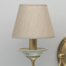 Dwuramienny kinkiet z szarymi kloszami MW-LIGHT Classic 713020502