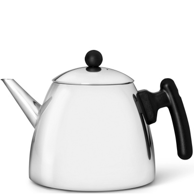 Dzbanek do herbaty 1,2 Litra z izolacją termiczną Bredemeijer stal polerowana 1210Z