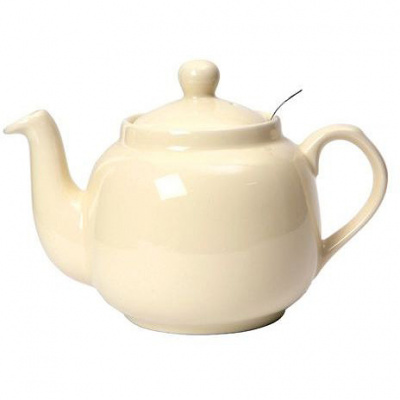 Dzbanek do herbaty z filtrem 1,8 l kremowy London Pottery LP-17274150