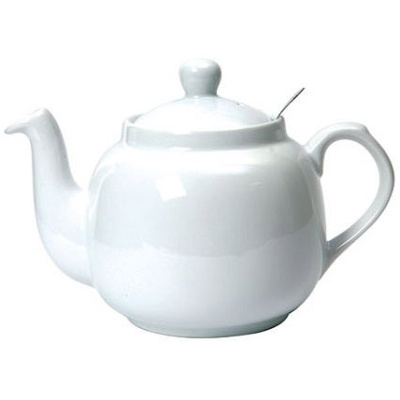 Dzbanek do herbaty z filtrem London Pottery biały 0,6l LP-17272110