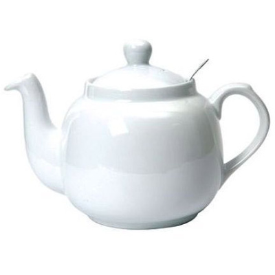 Dzbanek do herbaty z filtrem London Pottery biały 1,2l LP-17273210