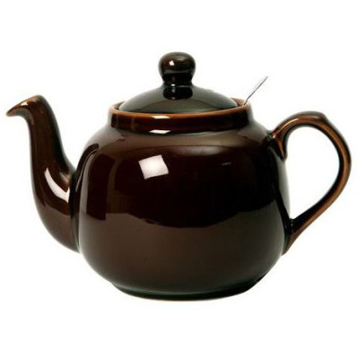 Dzbanek do herbaty z filtrem London Pottery czekoladowy 0,6l LP-17272140