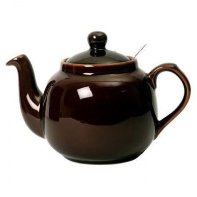 Dzbanek do herbaty z filtrem London Pottery czekoladowy 1,2l LP-17273240