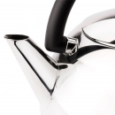 Dzbanek kulisty do herbaty 1,2 Litra Saturn Bredemeijer stal polerowana 1324Z