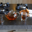 Dzbanek szklany z zaparzaczem do herbaty 1 Litr Verona Bredemeijer 1465