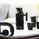 Dzbanek z wkładem szklanym na kawę Accent Sagaform Cafe czarny SF-5016466