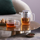 Dzbanek z zaparzaczem do herbaty, filiżanka Salerno Bredemeijer 165001