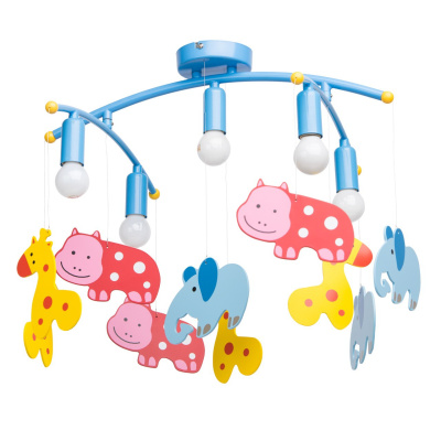 Dziecięca lampa sufitowa Zwierzęta MW-LIGHT 365014805
