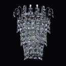 Efektowny, kryształowy kinkiet, chromowana podstawa Adelard  MW-LIGHT Crystal 642022801