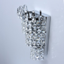 Efektowny, kryształowy kinkiet, chromowana podstawa Adelard  MW-LIGHT Crystal 642022801