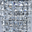 Efektowny, kryształowy kinkiet, chromowana podstawa Adelard  MW-LIGHT Crystal 642022801