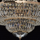 Ekskluzywny, kryształowy 9 punktowy żyrandol CHIARO Crystal 340011409