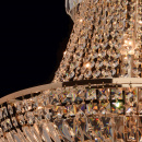 Ekskluzywny, kryształowy 9 punktowy żyrandol CHIARO Crystal 340011409