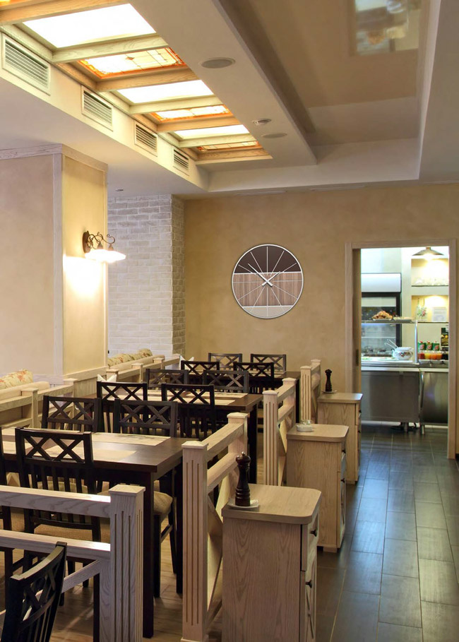 ekskluzywny zegar ścienny benjamin