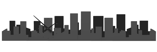 Panoramiczny zegar ścienny 170 cm