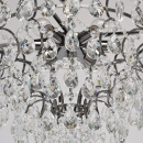 Elegancka czarna lampa sufitowa z kryształów MW-LIGHT 351016006