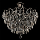 Elegancka czarna lampa sufitowa z kryształów MW-LIGHT 351016006