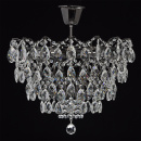 Elegancka czarna lampa sufitowa z kryształów MW-LIGHT 351016006