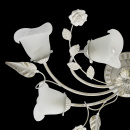 Elegancka kwiatowa lampa sufitowa na 6 żarówek MW-Light Flora 242014806