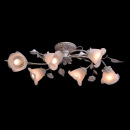 Elegancka kwiatowa lampa sufitowa na 6 żarówek MW-Light Flora 242014806