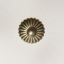 Elegancka lampa sufitowa - antyczny mosiądz, matowy klosz MW-LIGHT Classic 450015603